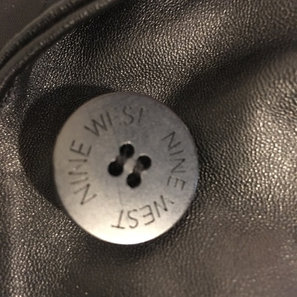 Nine West Black Leather Jacket - Picture 6 of 6